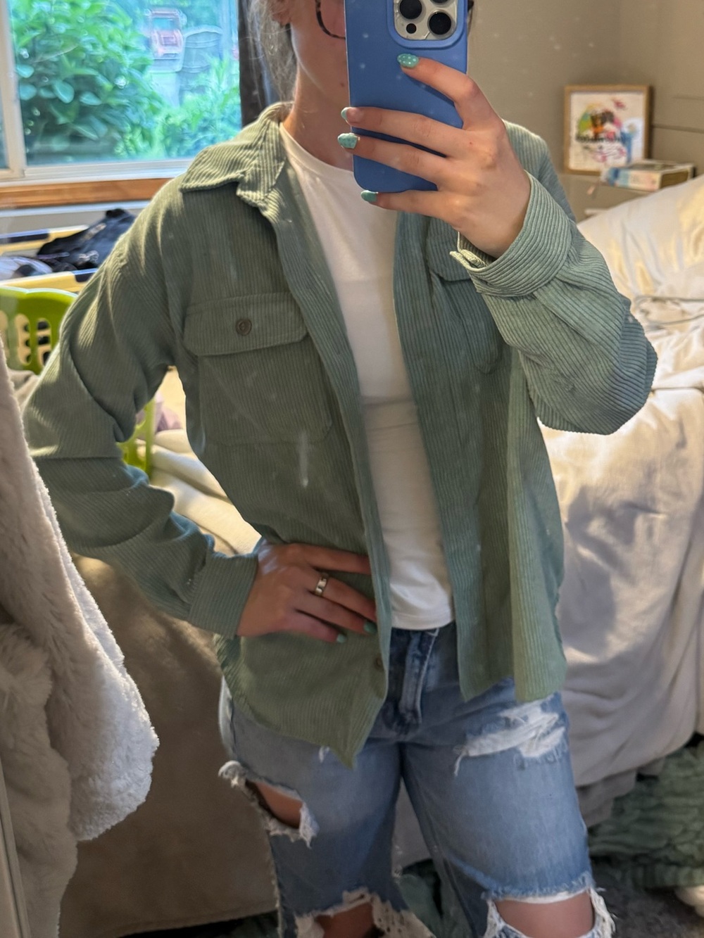 Button up blouse